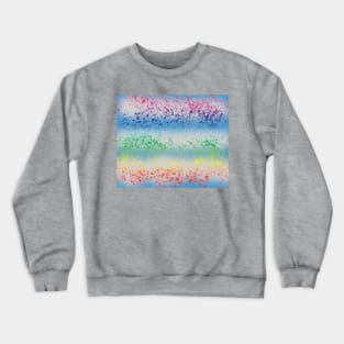 Colorful splash design Crewneck Sweatshirt